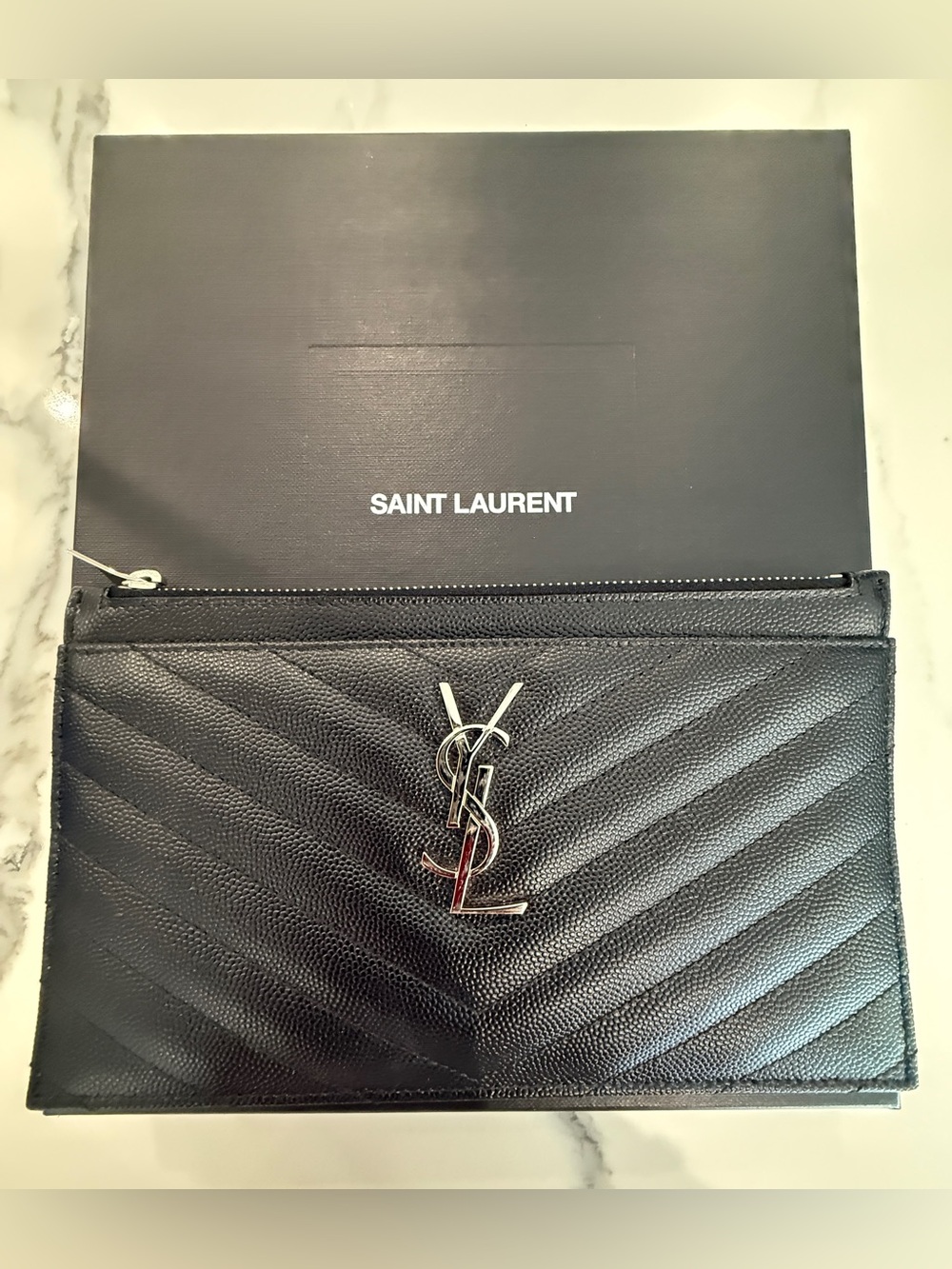 YSL POUCH MONOGRAM